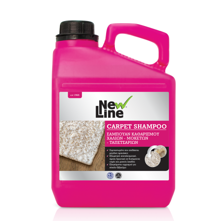 ΚΑΘΑΡΙΣΤΙΚΟ ΥΓΡΟ ΓΙΑ ΧΑΛΙΑ CARPET SHAMPOO 3L NEW LINE 90093