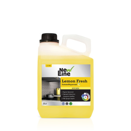 ΚΑΘΑΡΙΣΤΙΚΟ ΥΓΡΟ NEW LINE LEMON FRESH - 3L 90094