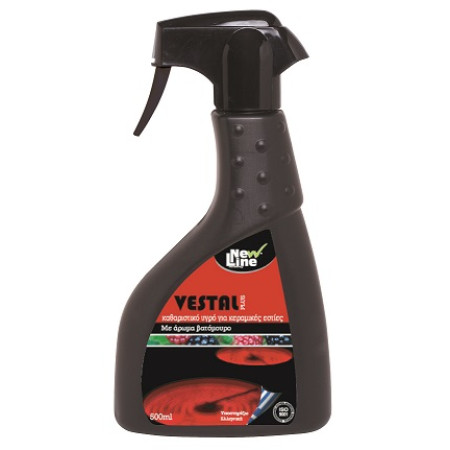 ΚΑΘΑΡΙΣΤΙΚΟ ΥΓΡΟ ΓΙΑ ΚΕΡΑΜΙΚΕΣ ΕΣΤΙΕΣ NEW LINE VESTAL - 500ml 90046