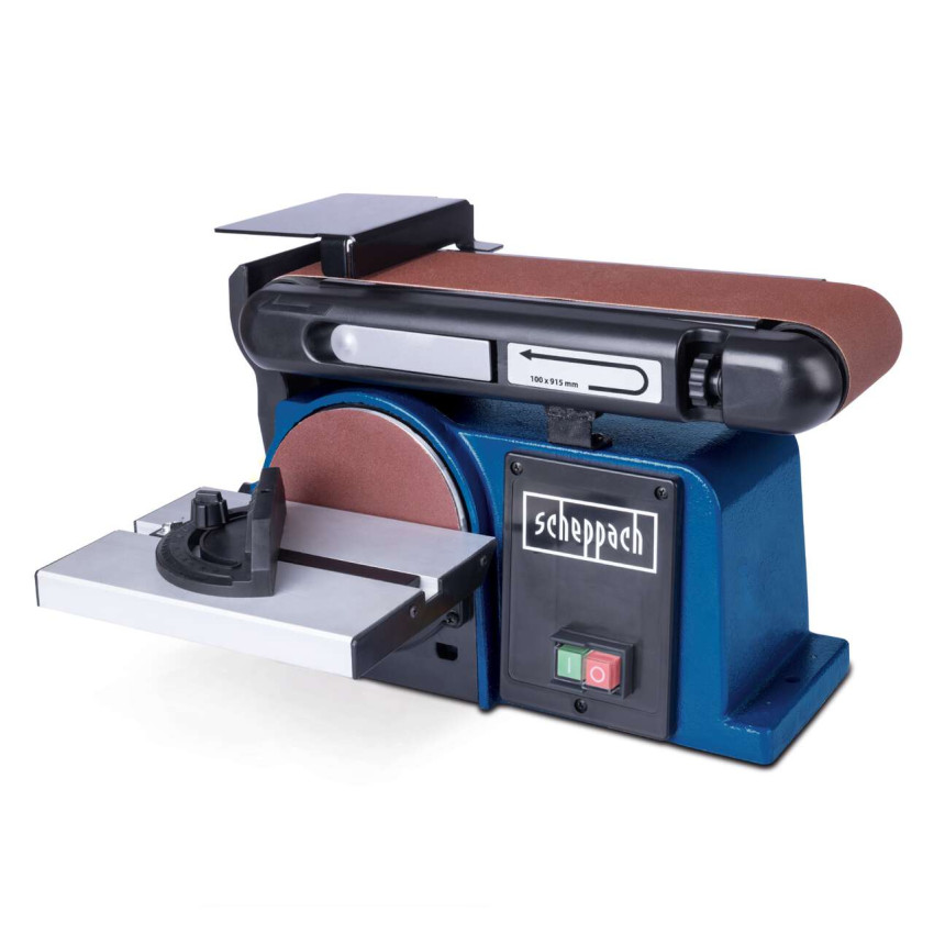 Ταινιολειαντήρας 915x100mm και τριβείο δίσκου 6'' Φ150mm 2-σε-1 370W BTS800 SCHEPPACH 4903302901