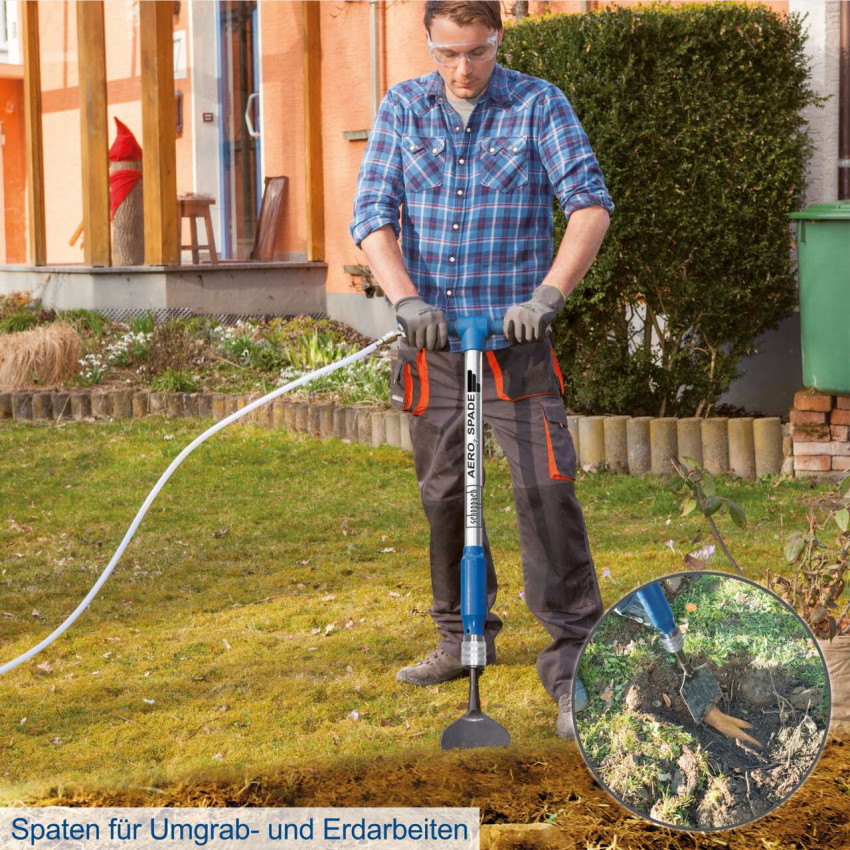 Σκαπτικό αέρος 5 σε 1 SCHEPPACH AERO2SPADE 5909601900