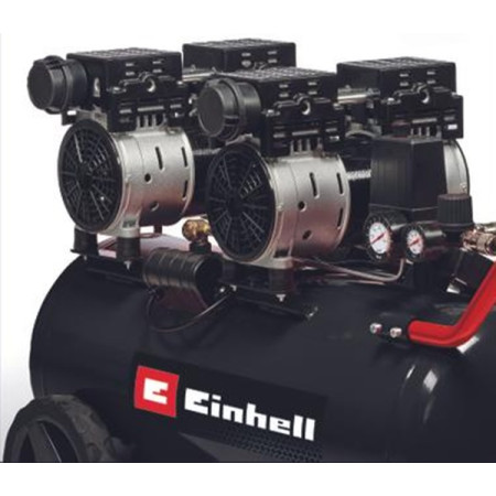 Aεροσυμπιεστής χαμηλού θορύβου χωρίς λάδι 50lt Einhell TE-AC 270/50 Silent Plus 4020620