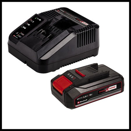 Δραπανοκατσάβιδo κρουστικό με μπαταρία και φορτιστή 18V 2.5Ah 44Nm Einhell TE-CD 18/44 Li-i - Kit 4514287