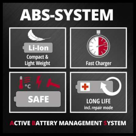 3 Σετ μπαταρίες 2τεμ x 4.0Ah 18V Einhell power x change 3 x 4511489