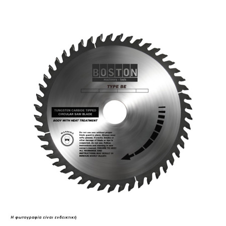 BOSTON: ΔΙΣΚΟΣ ΚΟΠΗΣ ΞΥΛΟΥ Φ250/30 mm - Z60